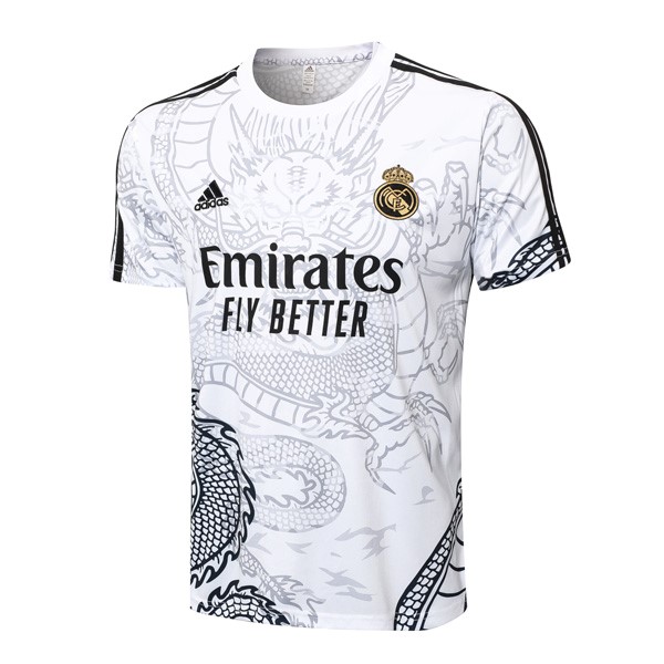 Camiseta Entrenamiento Real Madrid 2024-25 Blanco